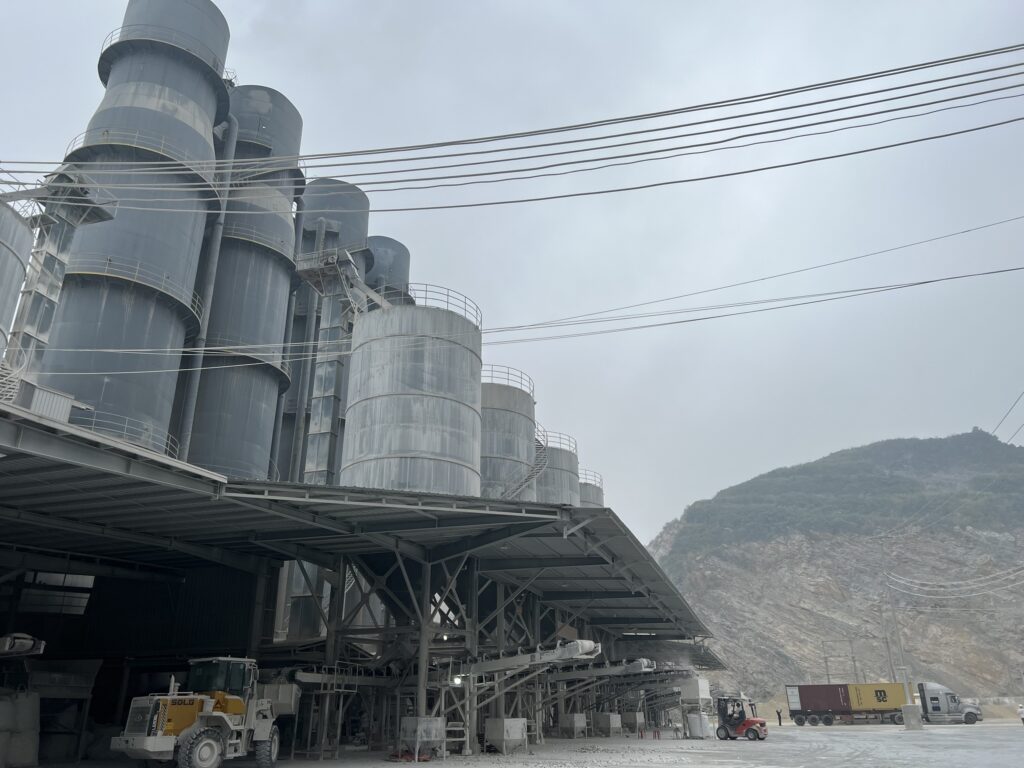 Lime production kiln
