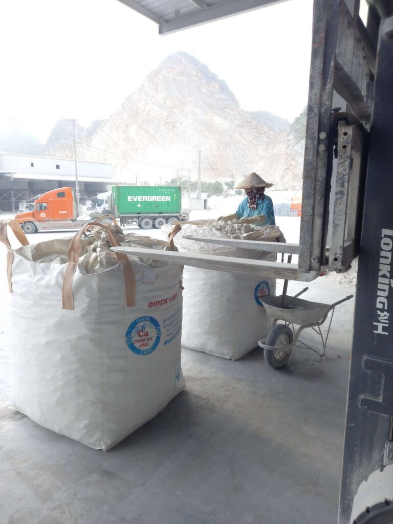 Lime product handling and packaging
